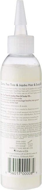 Cantu Shea Butter Tea Tree & Jojoba Hair & Scalp Oil 180 ml (packaging may vary) - Hair Oil - British D'sire