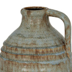 Capella Krater Bottle Vase - Indigo Blue Ceramic Decorative Vase - Vases - British D'sire