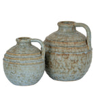 Capella Krater Large Jug Vase - White Ceramic Decorative Vase - Vases - British D'sire