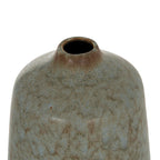 Capella Tall Bottle Vase - Emerald Green Ceramic Decorative Vase - Vases - British D'sire