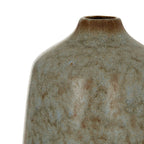 Capella Tall Bottle Vase - Emerald Green Ceramic Decorative Vase - Vases - British D'sire