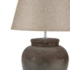Castello Aged Stone Ceramic Table Lamp - Lamps - British D'sire