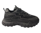 Casual Chunky Sole Lace Up Trainers - Trainers - British D'sire