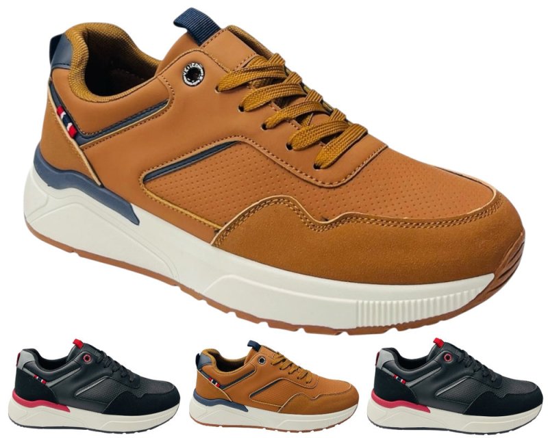 Casual Chunky Sole Lace Up Trainers - Trainers - British D'sire Main image