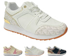 Casual Comfy Lace Up Trainers - Trainers - British D'sire