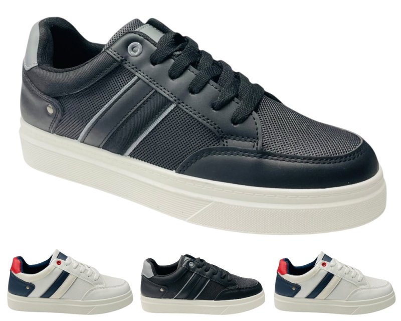 Casual Flat Sole Lace Up Trainers - Trainers - British D'sire Main image