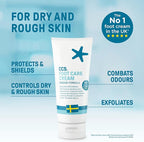 CCS Professional Foot Care Cream 175 ml - Moisturise and Protect Dry and Callused Feet, Contains 10% Urea and Eucalyptus Oil, Clinically Tested, Suitable for Diabetics - British D'sire