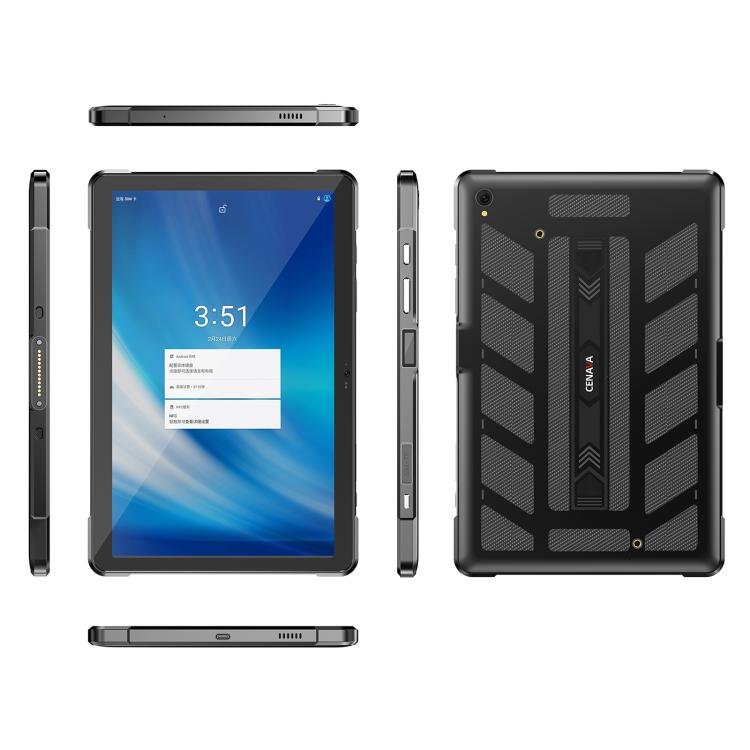 CENAVA A109TB IP68 Rugged Tablet PC, 8GB+128GB, 10.95 inch Android 14 MT6789V Octa Core, 4G Network, EU Plug - British D'sire