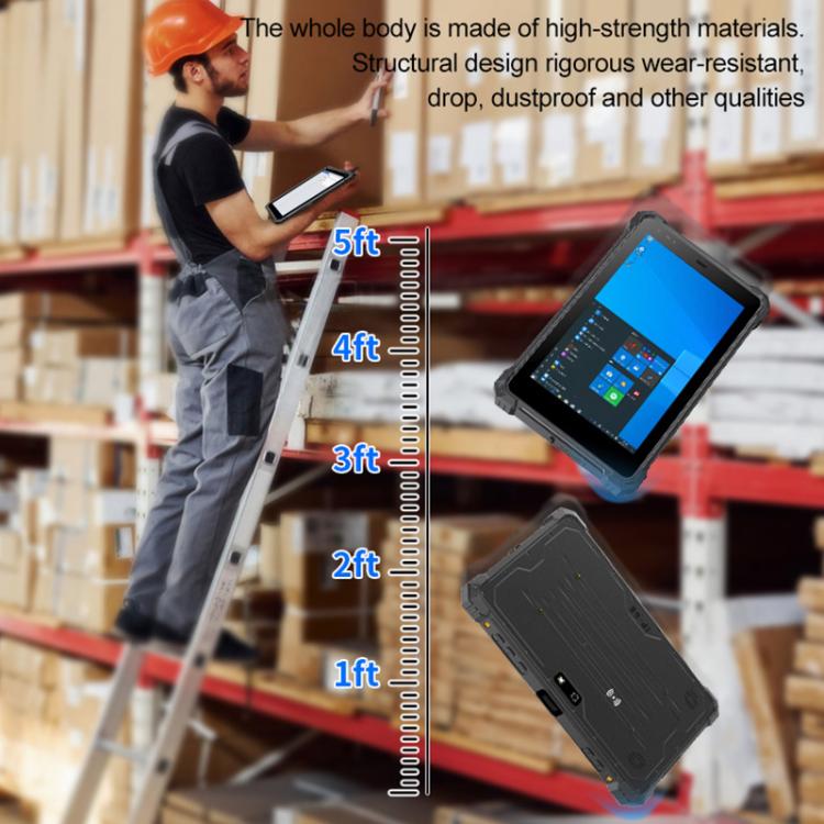 CENAVA W10Y IP68 Rugged Tablet PC, 8GB+128GB, 10.1 inch Windows 11 Intel Core i5 - 10210Y Quad Core, US Plug - British D'sire