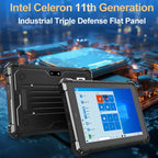 CENAVA W80N IP68 Rugged Tablet PC, 8GB+128GB, 8 inch Windows 11 Intel JASPER LAKE N5100 Quad Core, EU Plug - British D'sire