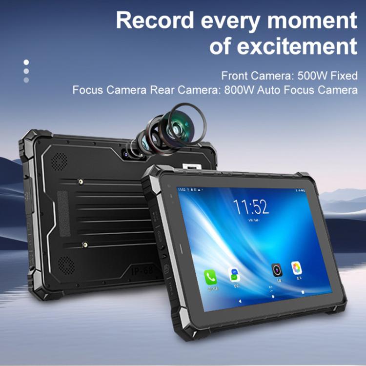 CENAVA W80N IP68 Rugged Tablet PC, 8GB+128GB, 8 inch Windows 11 Intel JASPER LAKE N5100 Quad Core, EU Plug - British D'sire