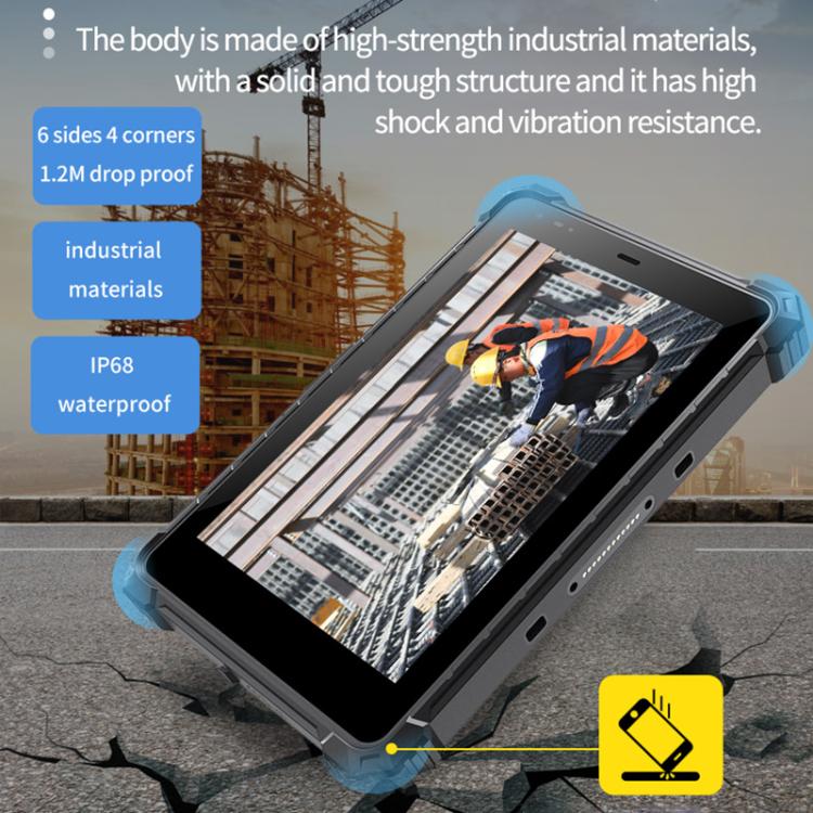 CENAVA W80Y IP68 Rugged Tablet PC, 8GB+128GB, 8 inch Windows 11 Intel Core i5 - 10210Y Quad Core, UK Plug - British D'sire