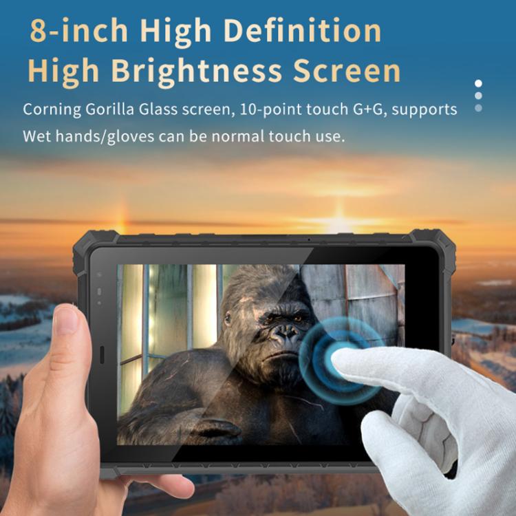 CENAVA W80Y IP68 Rugged Tablet PC, 8GB+128GB, 8 inch Windows 11 Intel Core i5 - 10210Y Quad Core, UK Plug - British D'sire