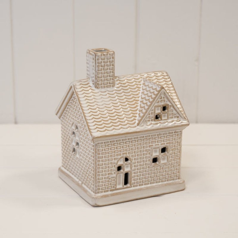 Ceramic LED House Christmas Decoration - Figurines - British D'sire