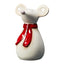 Ceramic mouse with red scarf - Figurines - British D'sire