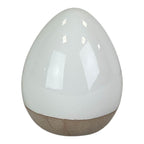 Ceramic White Egg H13.5cm - Figurines - British D'sire