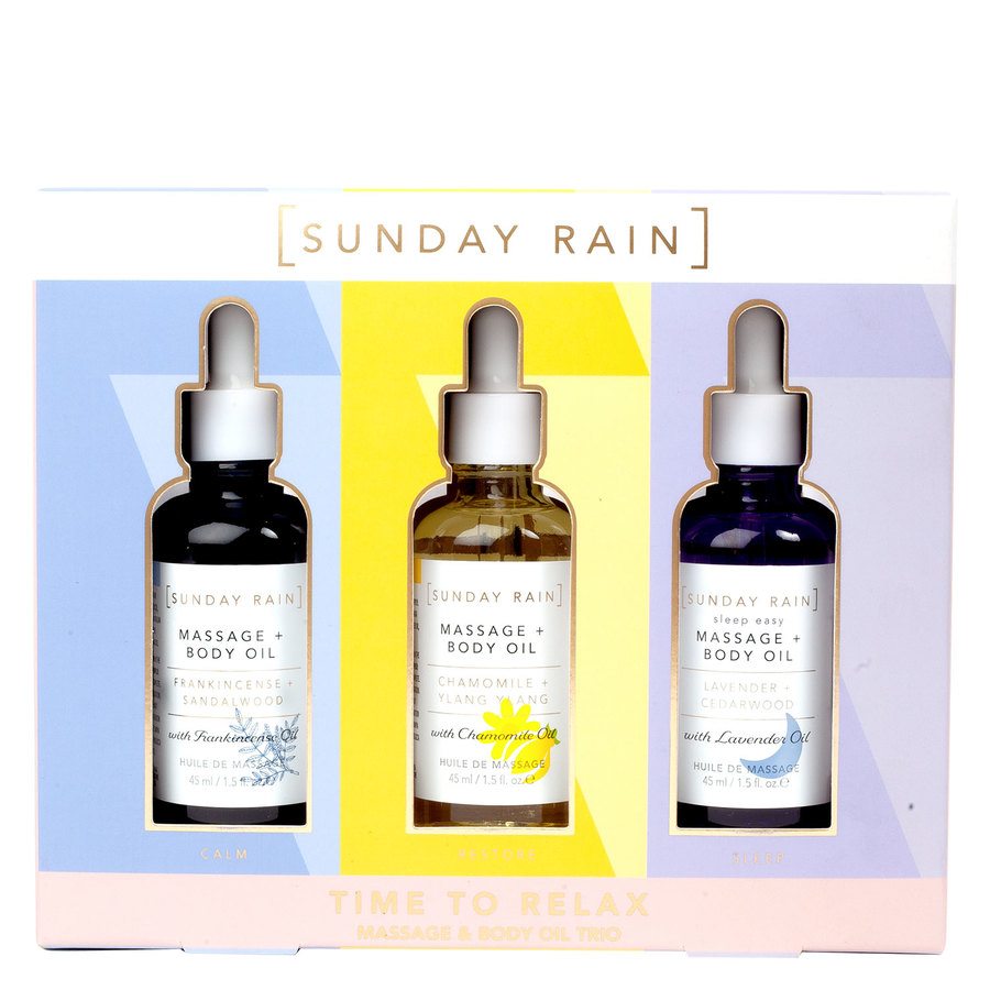 Sunday Rain Essential Oil Trio Main image
