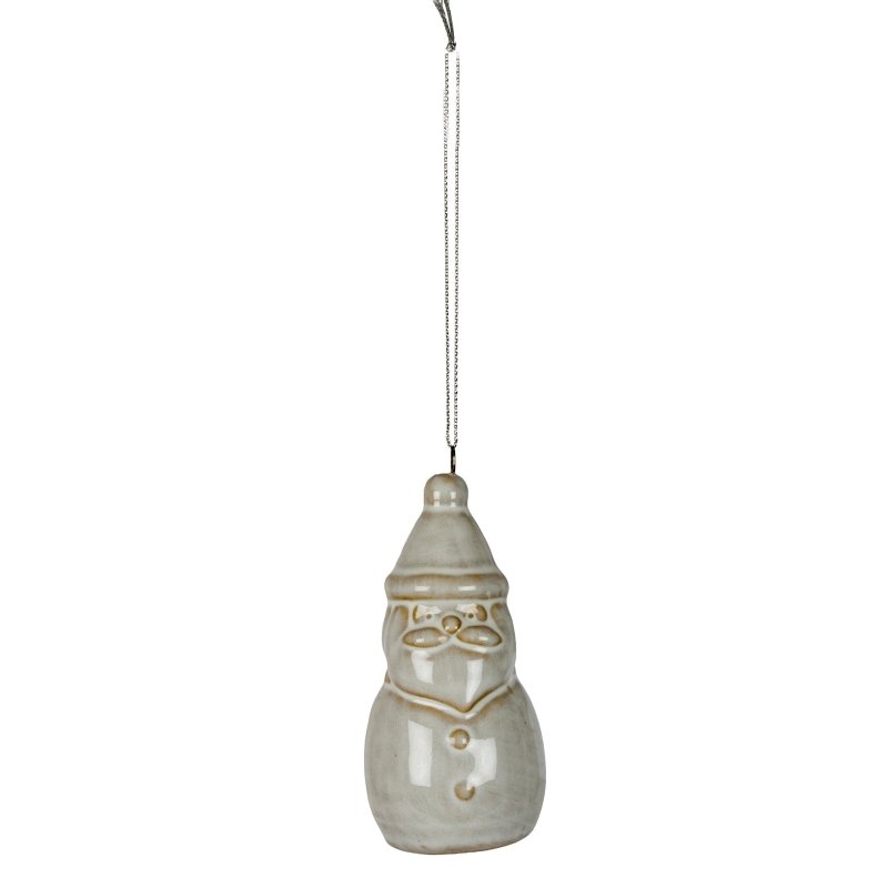 Charm Ceramic Santa Tree Decoration Christmas Decoration - Christmas Decor - British D'sire