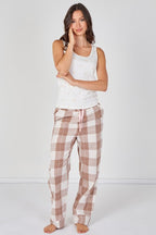 Check Pyjama Set – Soft, Breathable & Comfortable Sleepwear - Loungewear - British D'sire