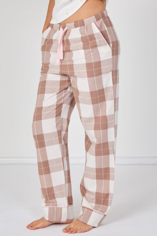 Check Pyjama Set – Soft, Breathable & Comfortable Sleepwear - Loungewear - British D'sire