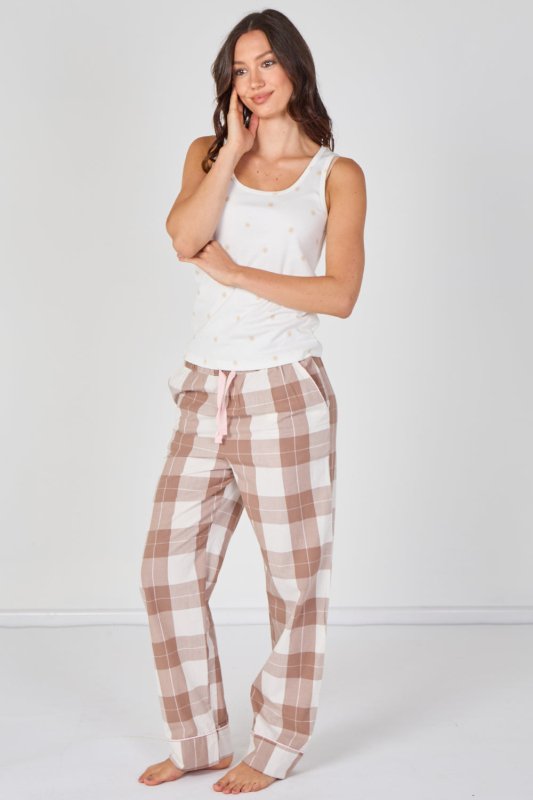 Check Pyjama Set – Soft, Breathable & Comfortable Sleepwear - Loungewear - British D'sire