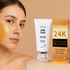 Cherish Gold Collagen Peel Off Face Mask - 60g / 2 Oz | Anti - Aging, Acne Treatment - Peel off Mask 24K Gold - British D'sire