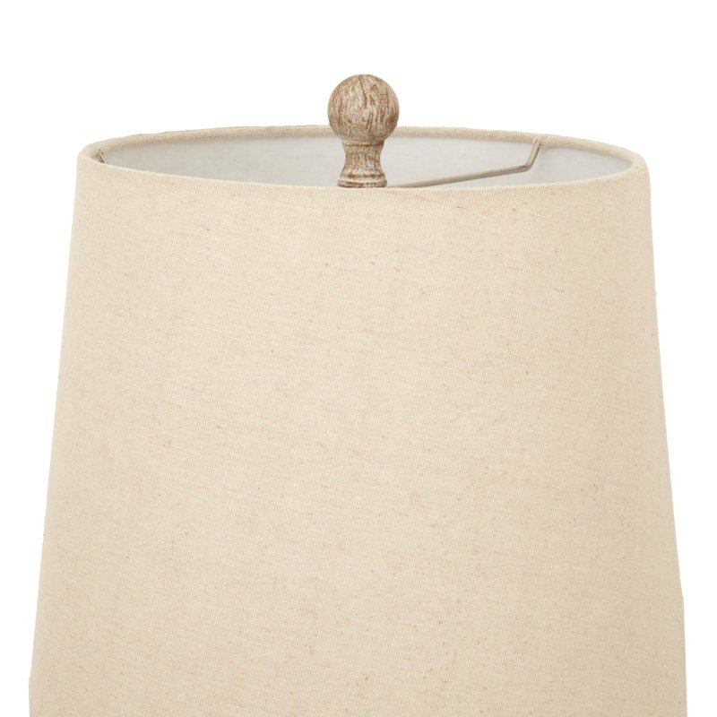 Chiaro Candlestick Table Lamp With Linen Shade - Lamps - British D'sire