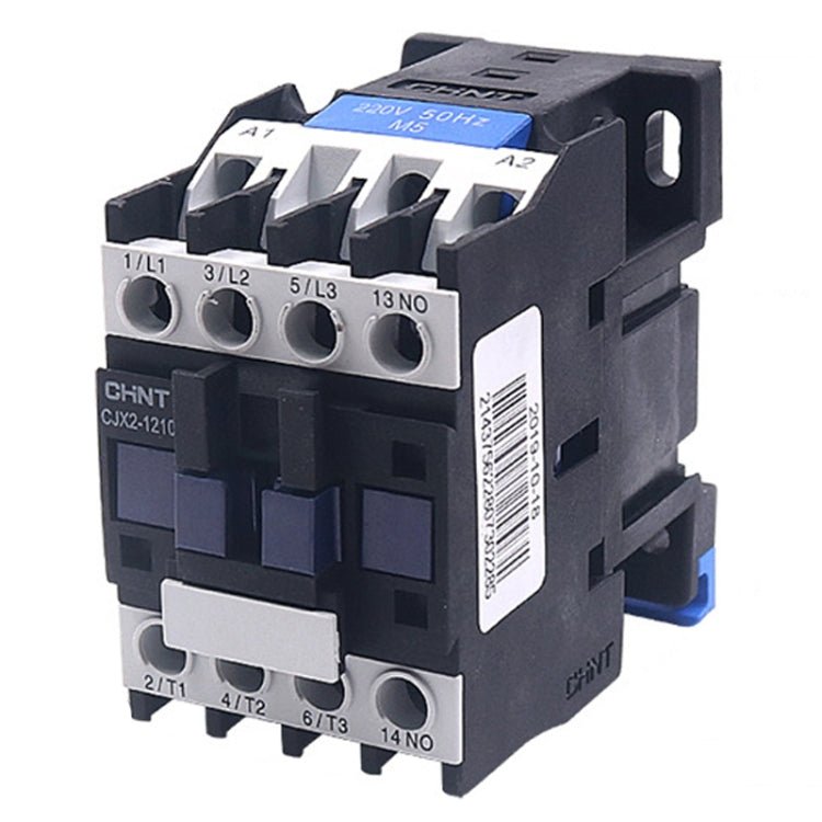 CHNT CJX2 - 1210 12A 220V Silver Alloy Contacts Multi - Purpose Single - Phase AC Contactor - British D'sire Main image