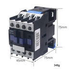 CHNT CJX2 - 1810 18A 220V Silver Alloy Contacts Multi - Purpose Single - Phase AC Contactor - British D'sire