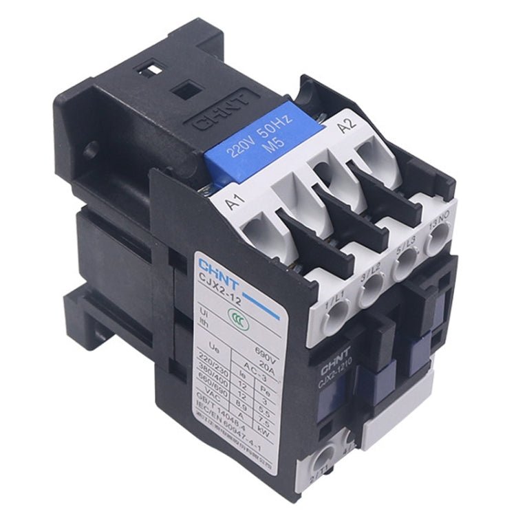 CHNT CJX2 - 8011 80A 220V Silver Alloy Contacts Multi - Purpose Single - Phase AC Contactor - British D'sire