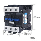 CHNT CJX2 - 8011 80A 220V Silver Alloy Contacts Multi - Purpose Single - Phase AC Contactor - British D'sire