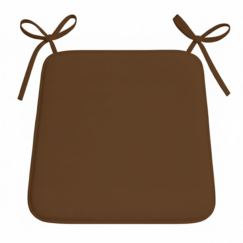 Foam Seat Pad with Ties Comfortable Chair Cushion for Dining, Kitchen Garden Seating - Navy