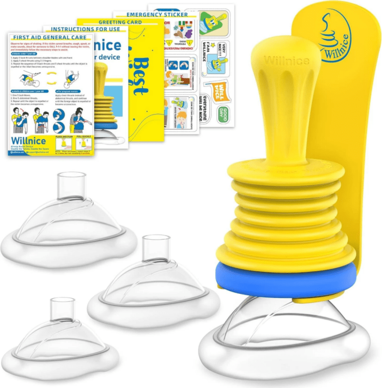 Choking Relief Mask, Home and Travel Assist Kit, Easy to Use & Portable UK - British D'sire