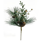 Christmas Soft Gold Spray With Pinecones - Christmas Decor - British D'sire