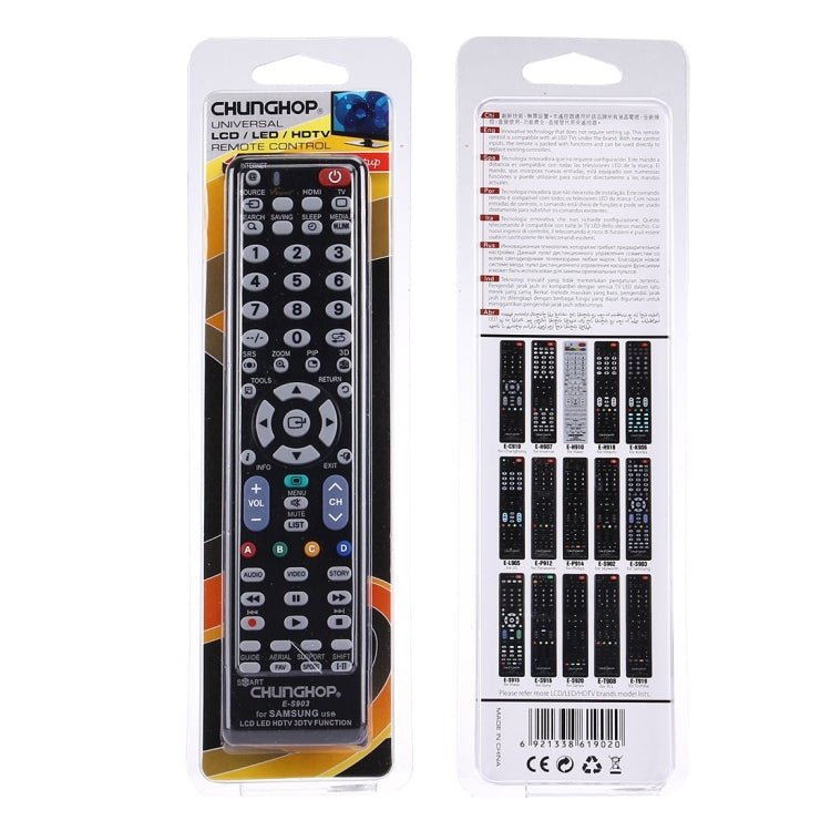CHUNGHOP E-S903 Universal Remote Controller for SAMSUNG LED LCD HDTV 3DTV - British D'sire