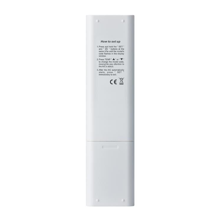 CHUNGHOP K - 2098E Universal Air Conditioner Remote Control with Flashlight and LCD Backlight - British D'sire