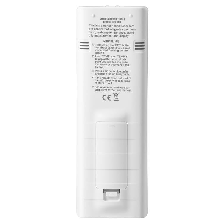 CHUNGHOP K - 3302E Universal Air Conditioner Remote Control with Torch and LCD backlight - British D'sire