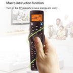 CHUNGHOP RM - 991 6 In 1 Universal Learning Infrared Universal Remote Control - British D'sire