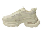 Chunky Sole Lace Up Sports Trainers - Trainers - British D'sire