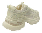 Chunky Sole Lace Up Sports Trainers - Trainers - British D'sire
