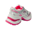 Chunky Sole Mesh Lace Up Sports Trainers - Trainers - British D'sire