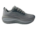 Chunky Sole Mesh Lace Up Trainers - Trainers - British D'sire