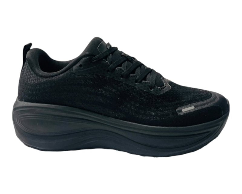 Chunky Sole Mesh Lace Up Trainers - Trainers - British D'sire