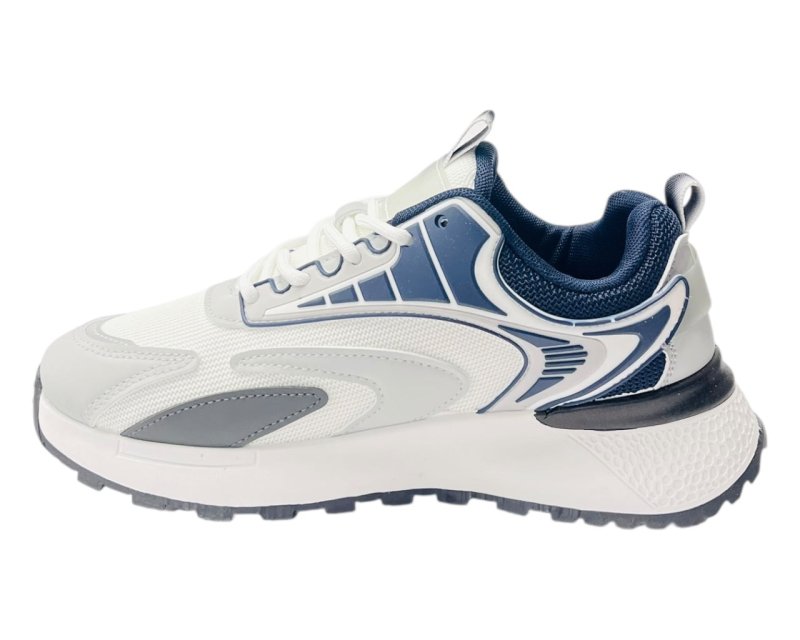 Chunky Sole Mesh Lace Up Trainers - Trainers - British D'sire