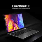 CHUWI CoreBook X Laptop, 14 inch, 8GB+512GB, Windows 10 Home, Intel Core i5 - 8259U Quad Core 2.3GHz - 3.8GHz, Support Dual Band WiFi / Bluetooth / TF Card Extension (Dark Gray) - British D'sire