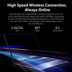 CHUWI CoreBook X Laptop, 14 inch, 8GB+512GB, Windows 10 Home, Intel Core i5 - 8259U Quad Core 2.3GHz - 3.8GHz, Support Dual Band WiFi / Bluetooth / TF Card Extension (Dark Gray) - British D'sire