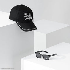 CityComfort Baseball Cap and Kids Sunglasses Set 100% UV Protection, Gamer Boys Hat Boys Summer Accessories Gaming Gifts Black - British D'sire