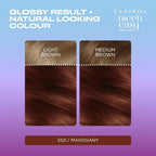 Clairol Nice'n Easy Tone+Gloss Semi Permanent Hair Dye - 550/81 Mahogany - Hair dye - British D'sire