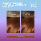 Clairol Nice'n Easy Tone+Gloss Semi Permanent Hair Dye - 645/92 Amber - Hair dye - British D'sire