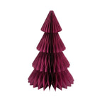 Claret Red Paper Christmas Tree - Christmas Decor - British D'sire